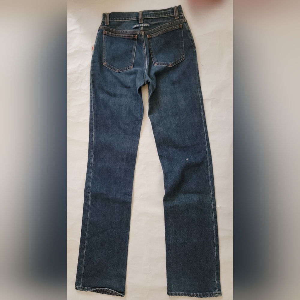 👖JPG JEANS PAUL GAULTIER  Donna👏🏻 VTG Straight leg blue jeans 27x33 👀 ITALY